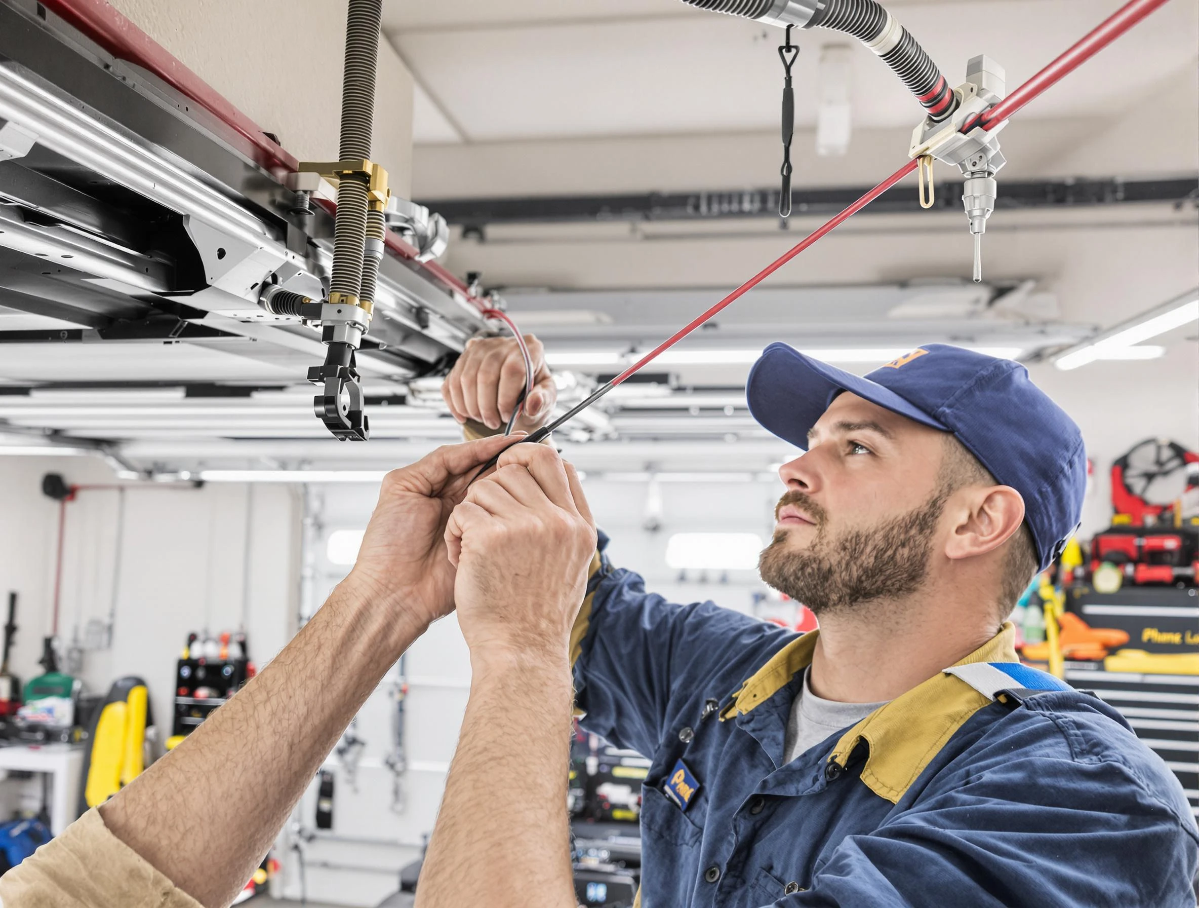 Garage Door Cable Repair in Edgewood