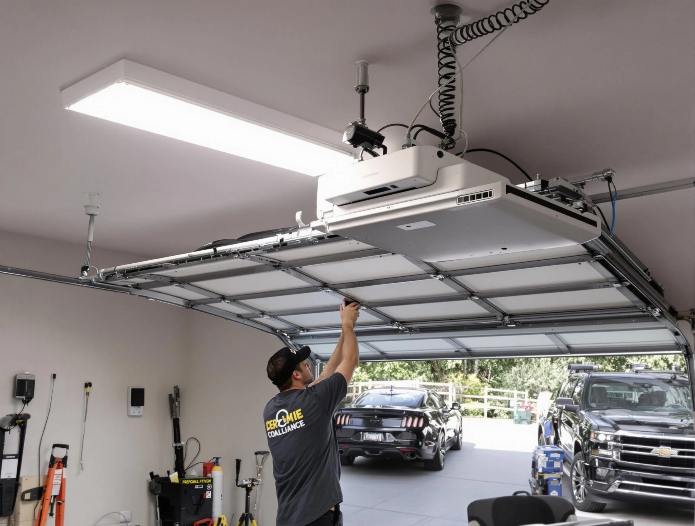 Garage Door Opener Installation in Edgewood